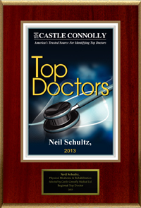 Neil R Schultz, MD is a Castle Connolly Top Doctor for 2013